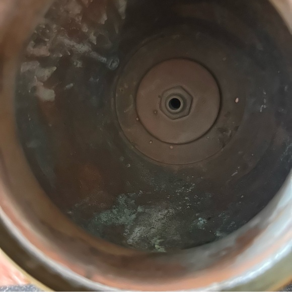 Vintage Universal Copper Samovar Coffee Urn Set L.F.&C. E9189 w Creamer Sugar - Picture 12 of 16